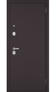 Дверь Мастино TRUST ECO Шоколад букле-Белый ларче 9ЕD-2