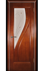 Даяна Темный анегри стекло бронза с гравировкой