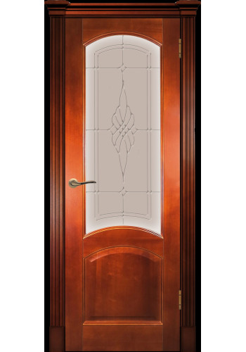 Леон К Темный анегри стекло бронза с гравировкой