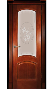 Леон М Темный анегри стекло бронза с гравировкой