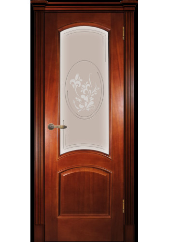 Леон М Темный анегри стекло бронза с гравировкой